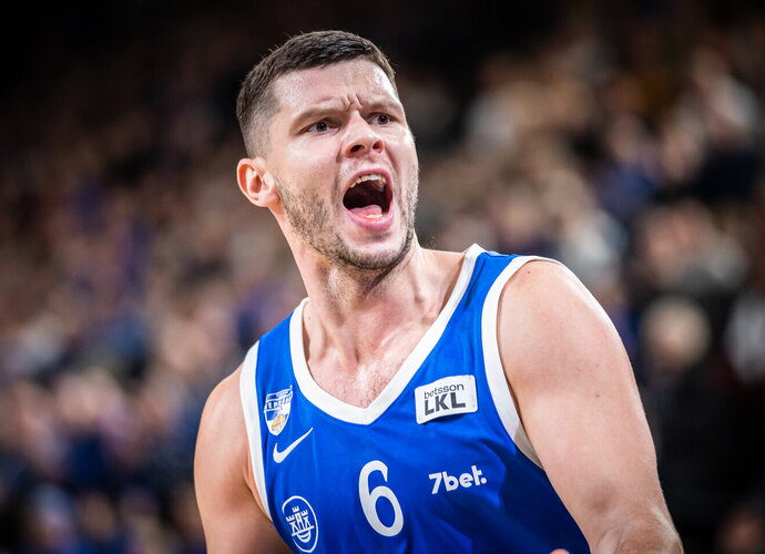 R.Lomažas buvo rezultatyvus (Foto: „LKL, kurią remia „Betsson“)
