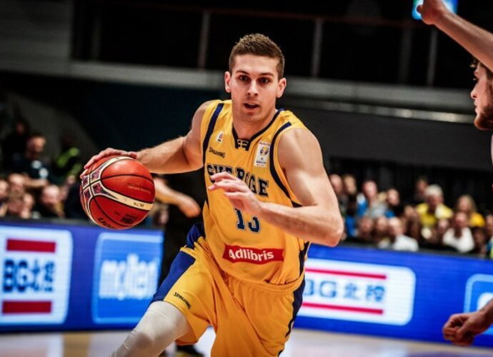 Ch.Čerapowičius tapo vienu iš pagrindinių Švedijos triumfo kalvių (FIBA Europe nuotr.)