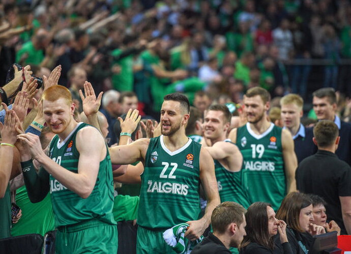 Žalgiriečių pusfinalį tiesiogiai rodys TV3 (Fotodiena.lt)