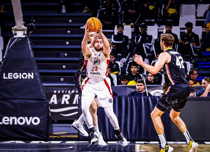 M.Gebenas pelnė 6 taškus (FIBA Europe nuotr.)