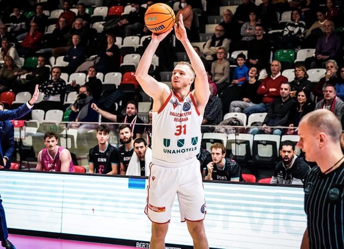 O.Olisevičius mačą pralaimėjo (FIBA Europe nuotr.)