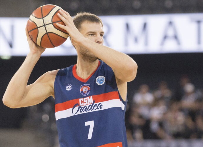 A.Valeika įsitvirtino Rumunijoje (FIBA Europe nuotr.)