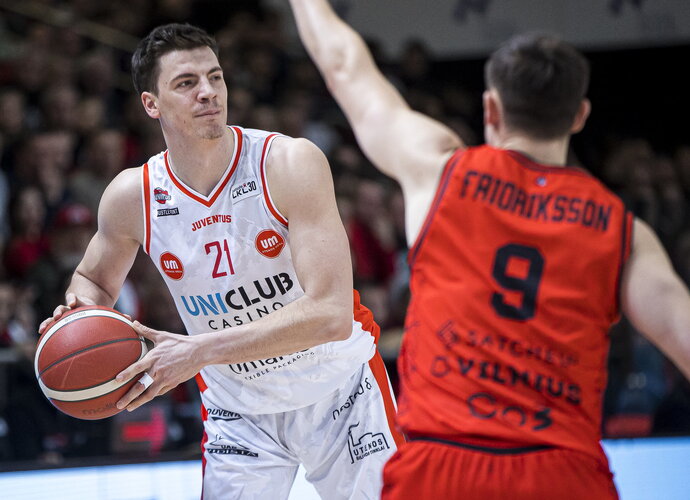 A.Nikoličius grįžo į aikštę sausį (LKL nuotr.)