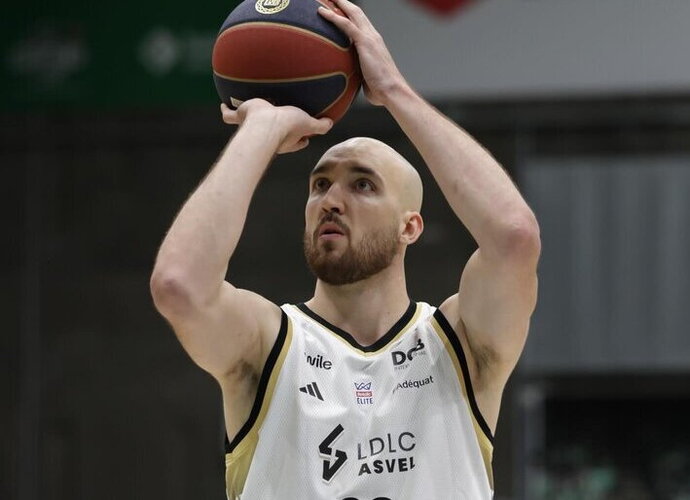 B.Vautier buvo tarp geriausių ASVEL žaidėjų