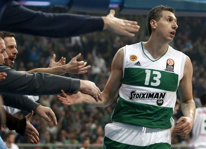 D.Diamantidis rezultatyviausių žaidėjų sąraše yra šeštas (Scanpix nuotr.)