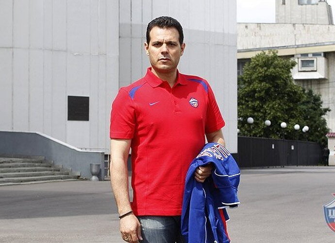 D.Itoudis tikisi sunkios kovos (CSKAbasket.com nuotr.)