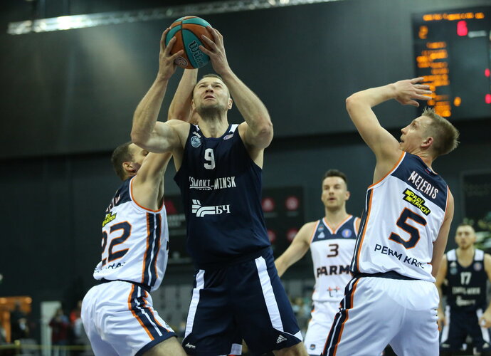 A.Parachovskis palieka Minską (Vtb-league.com nuotr.)