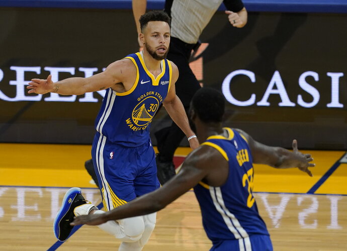 S.Curry išryškino varžovų problemas (Scanpix nuotr.)
