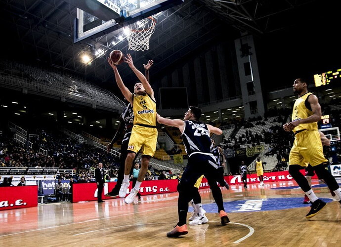 J.Mačiulis buvo trečias rezultatyviausias savo komandos žaidėjas (FIBA Europe nuotr.)