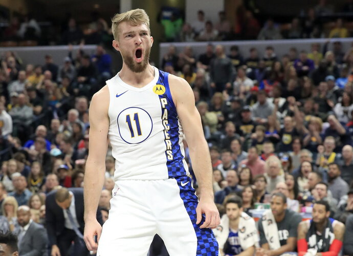 D.Sabonis žaidė galingai (Scanpix nuotr.)