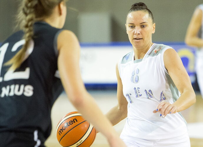 R.Milieškienė per du mačus surinko 39 naudingumo balus (Foto: Augustas Didžgalvis)