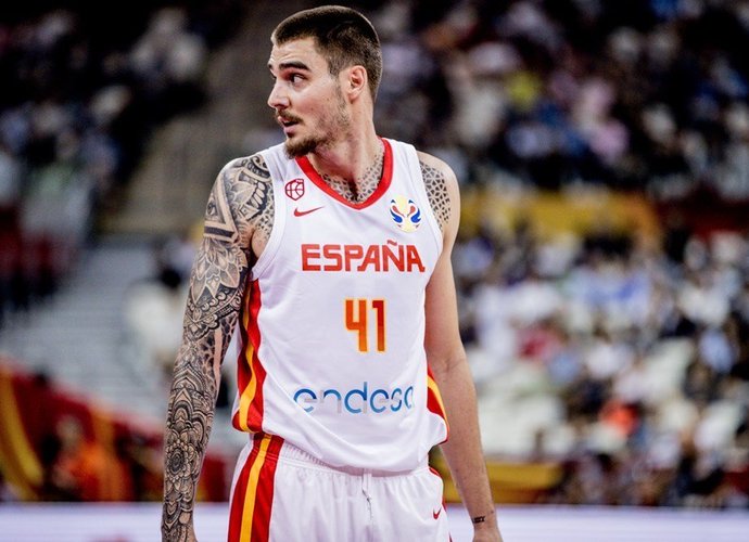 J.Hernangomezas ispanams nepadės (FIBA nuotr.)