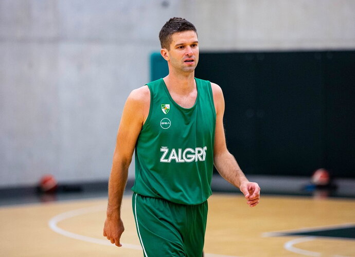 M.Kalnietis sportuoja individualiai („Žalgirio“ nuotr.)
