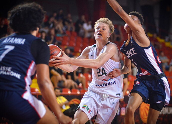 Lietuviai pradeda kovas Europos čempionate (FIBA Europe nuotr.)