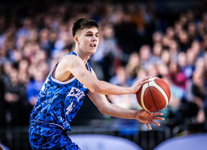K.Kriisa debiutavo Estijos rinktinėje (FIBA Europe nuotr.)