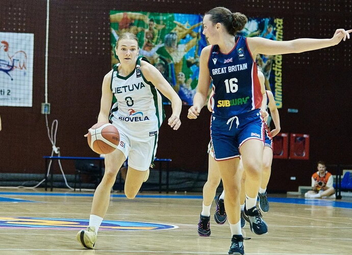 Lietuvės neįveikė bričių (FIBA nuotr.)