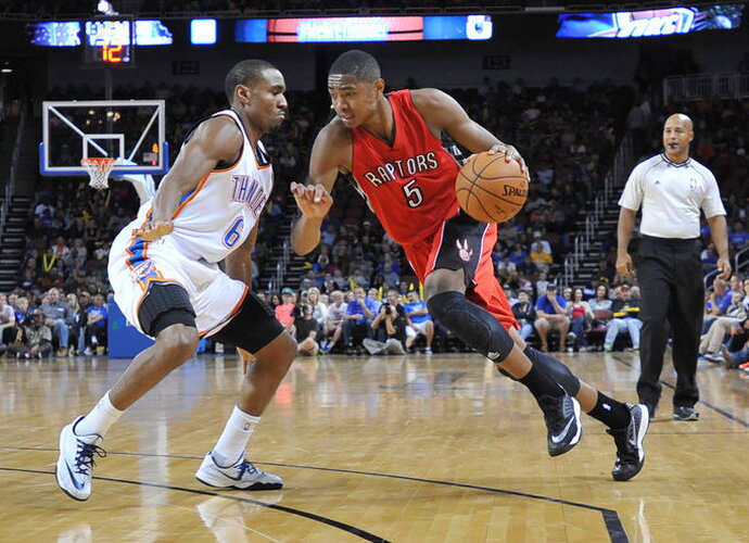 B.Caboclo dar du sezonus bus Toronto ekipos narys (Scanpix nuotr.)