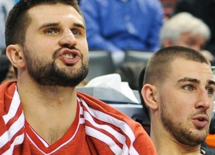 L.Kleiza ir J.Valančiūnas yra Kanados lietuvių pasididžiavimas (R.Dačkus/Fotodiena.lt.)