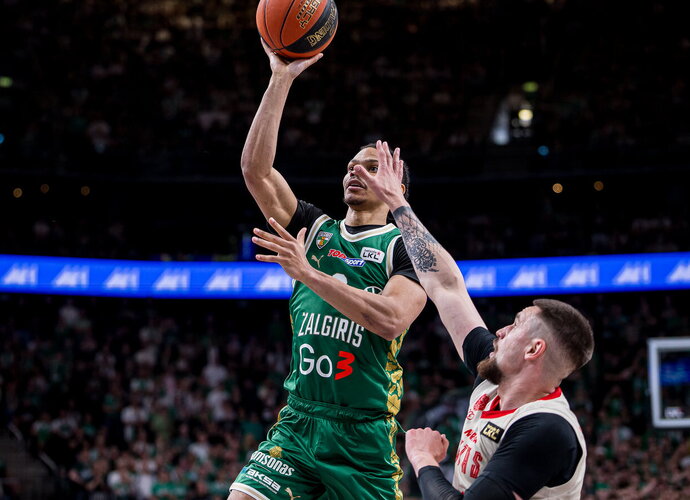 I.Wongas pelnė 2 taškus (Foto: Rokas Lukoševičius)