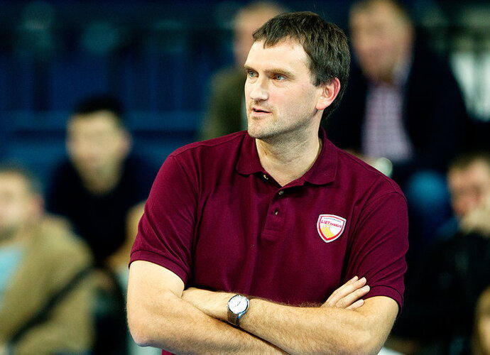 M.Budzinauskas gyrė L.Lekavičių (Foto: Augustas Didžgalvis)