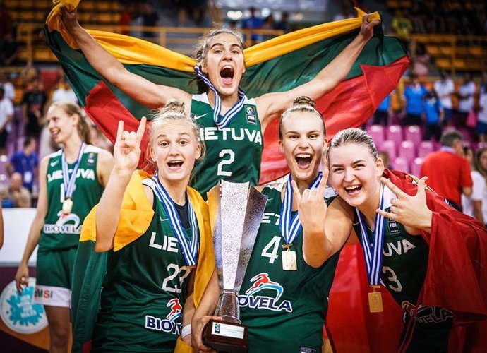 Lietuvos U18 rinktinė triumfavo Europos čempionate (FIBA Europe nuotr.)