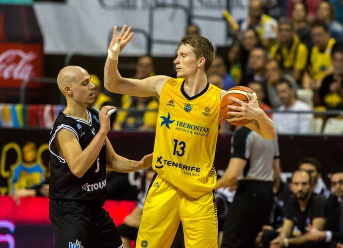 Namuose žaisiantis M.Grigonis turi puikų šansą iškelti į viršų FIBA Čempionų lygos trofėjų