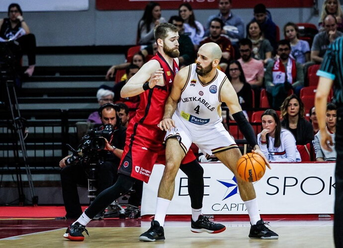 Ž.Šakičiaus indėlio pergalei neužteko (FIBA Europe nuotr.)