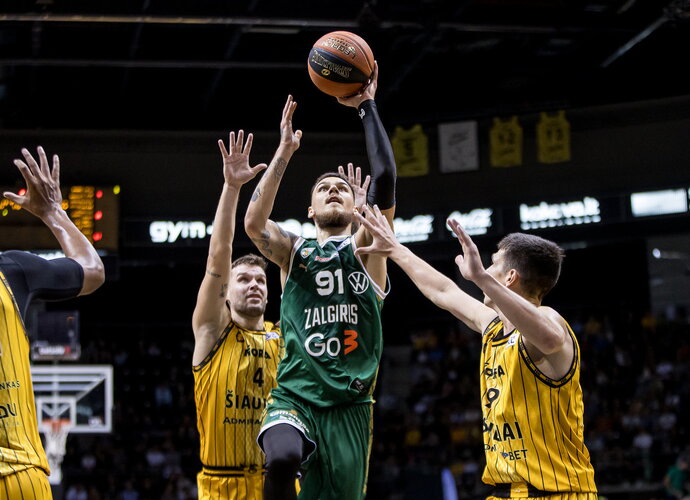 „Žalgiris“ tvirtai laimėjo („Betsafe-LKL“ nuotr.)