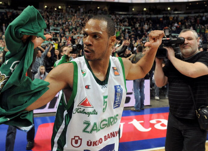M.Brownas buvo vienas tų žaidėjų, kurio „Žalgirio“ sirgaliai pasiilgsta (Fotodiena.lt)