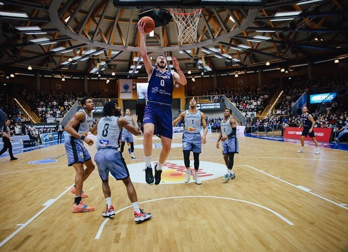 A.Mikalauskas buvo rezultatyviausias savo ekipoje (FIBA Europe nuotr.)