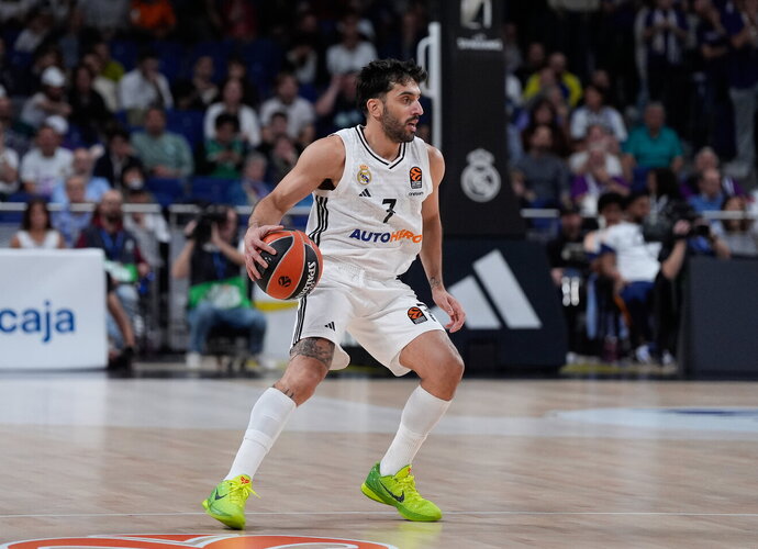 F.Campazzo iš Badalonos grįžta be nieko (Scanpix nuotr.)