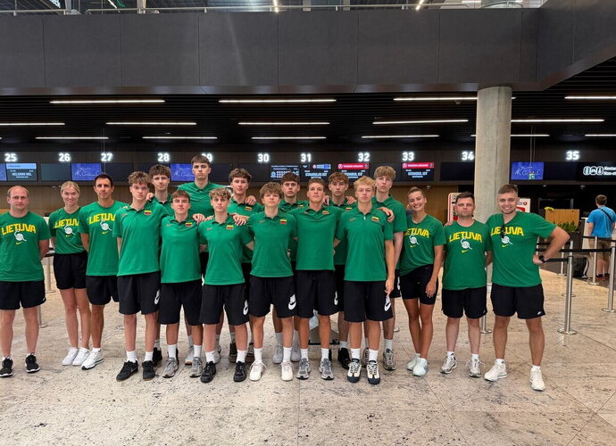 U16 rinktinė (Krepšinio namų nuotr.)