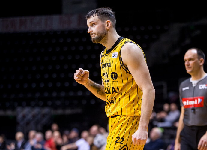 T.Jogėla tiki komandos šansais („Betsafe-LKL“ nuotr.)