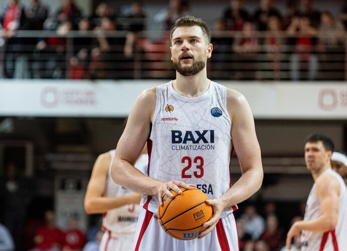 M.Gebenas pelnė 9 taškus (BNS nuotr.)