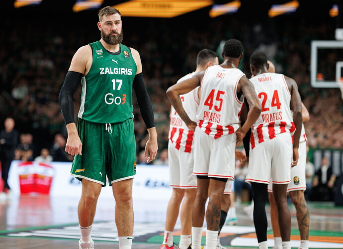 „Žalgiris“ liko be pergalės (BNS nuotr.)