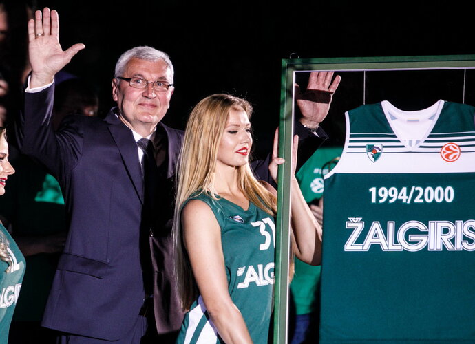 J.Kazlauskas pakėlė „Žalgirį“ į naujas aukštumas (BNS nuotr.)