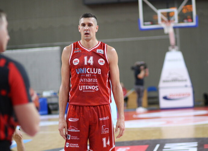 Š.Beniušis tempė į priekį uteniškius (Foto: Aistė Morkvėnaitė)