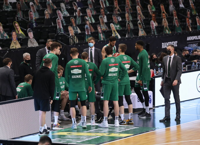 „Žalgiris“ vis dar nežino varžovo ketvirtfinalyje (BNS nuotr.)