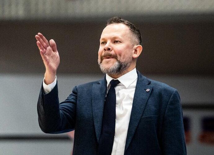 G.Žibėnas džiaugėsi savo žaidėjais (FIBA nuotr.)