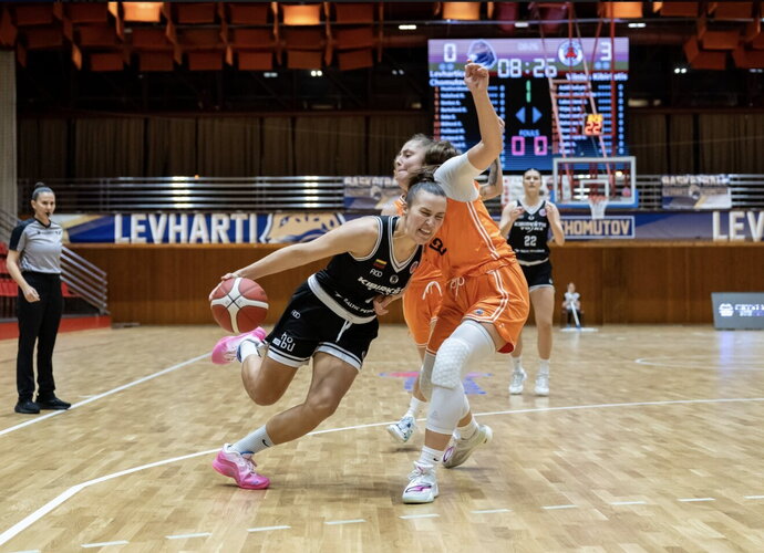 K.Nacickaitė van der Horst buvo ryški (FIBA nuotr.)
