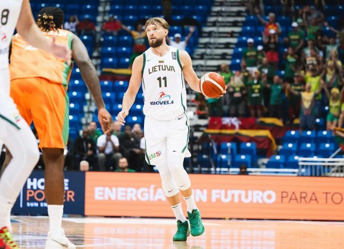 D.Sabonis apžvelgė antrąją pergalę atrankoje (FIBA nuotr.)