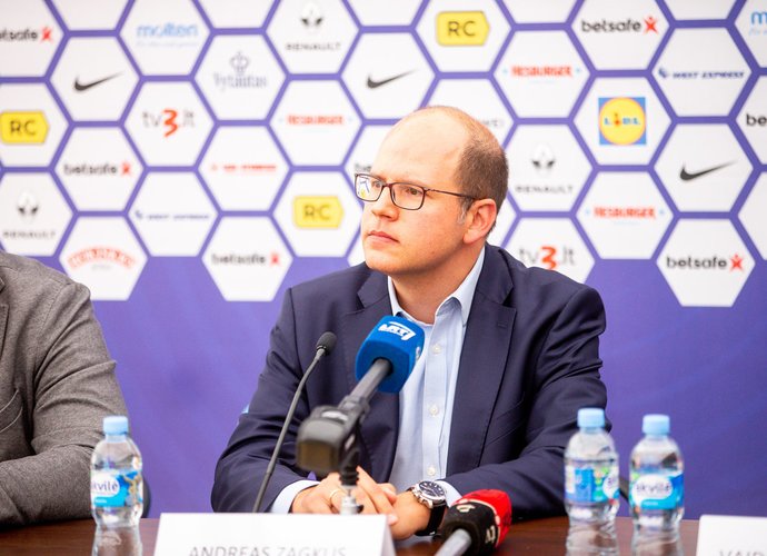 A.Zagklis dirbs dar mažiausiai devynerius metus (Foto: Matas Baranauskas)