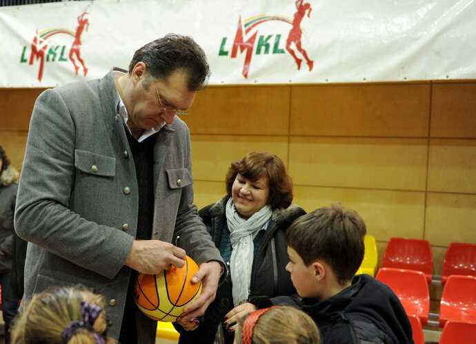A.Sabonis dalyvaus LMKL šventėje (A.Pliadžio nuotr.)