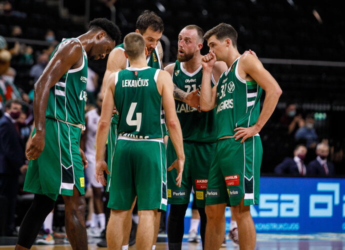 „Žalgiris“ irgi yra paliestas koronaviruso (BNS nuotr.)