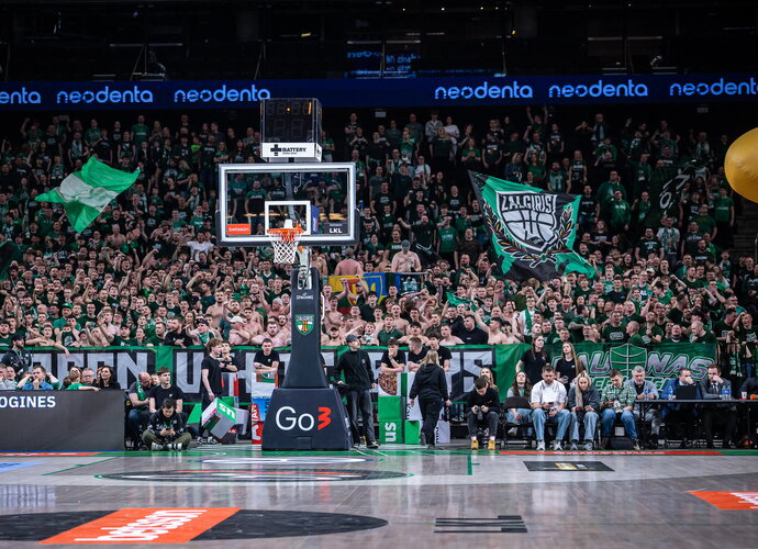 Vėl parduoti visi bilietai į Eurolygos rungtynes (Foto: Rokas Lukoševičius)