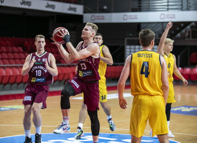 K.Žemaitis žaidė rezultatyviausiai pralaimėjimų gretose (BNS nuotr.)