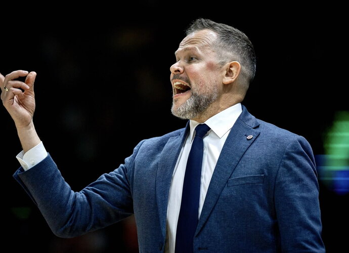 G.Žibėnas gyrė savo žaidėjus (FIBA nuotr.)