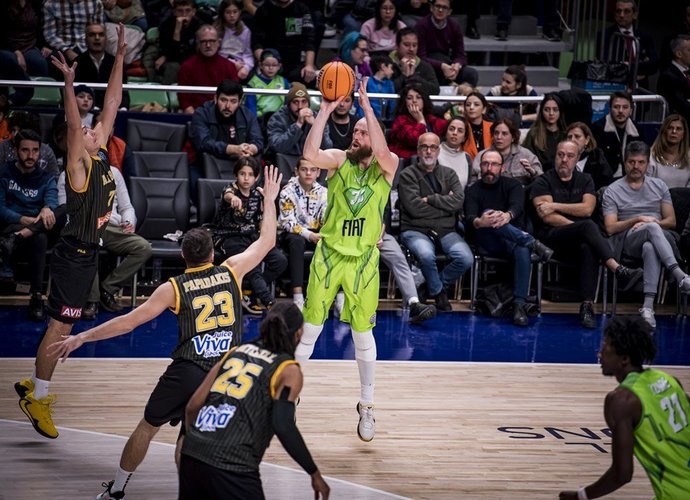 A.Milaknis pataikė tris tritaškius (FIBA Europe nuotr.)