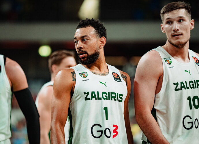 Kauniečiai žaidžia išvykoje (Roko Snarskio, Žalgiris.lt nuotr.)