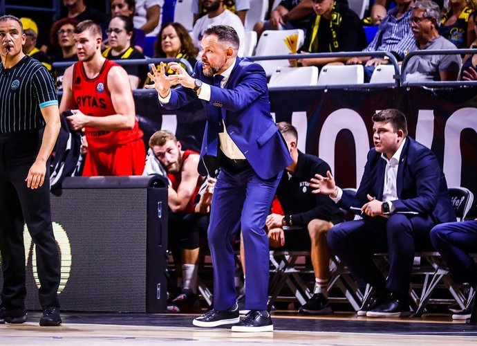 G.Žibėnas negalėjo džiaugtis rezultatu (FIBA Europe nuotr.)